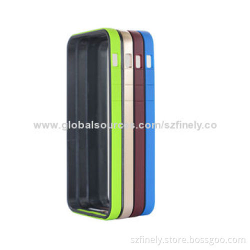 Bumper Cases for iPhone 5/5S, Double Injection, Ultra-thin, Lightweight and Simple